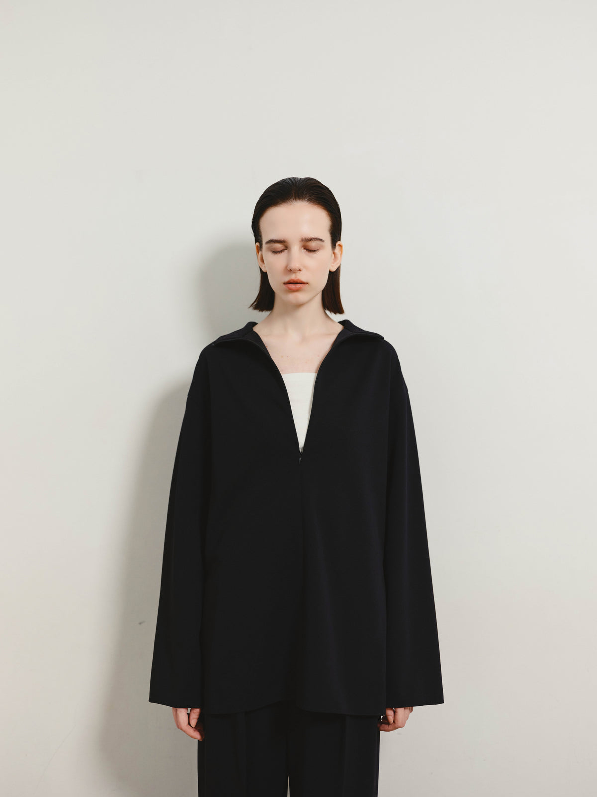 2WAYネックブラウス/2-WAY NECK BLOUSE