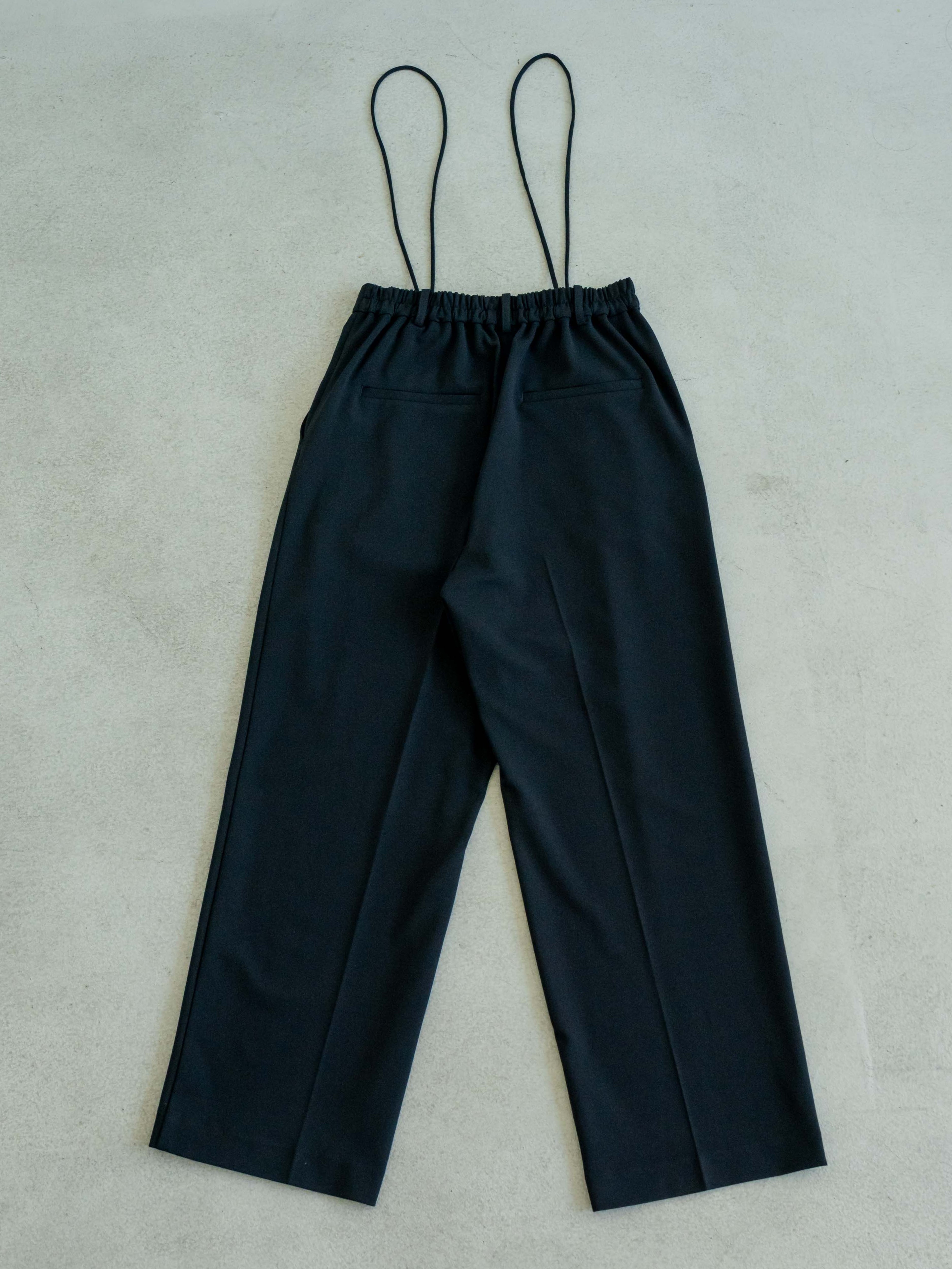 ウォッシャブルサスペンダーパンツ(BLACK) 𝖶𝖺𝗌𝗁𝖺𝖻𝗅𝖾 𝖲𝗎𝗌𝗉𝖾𝗇𝖽𝖾𝗋 𝖯𝖺𝗇𝗍𝗌