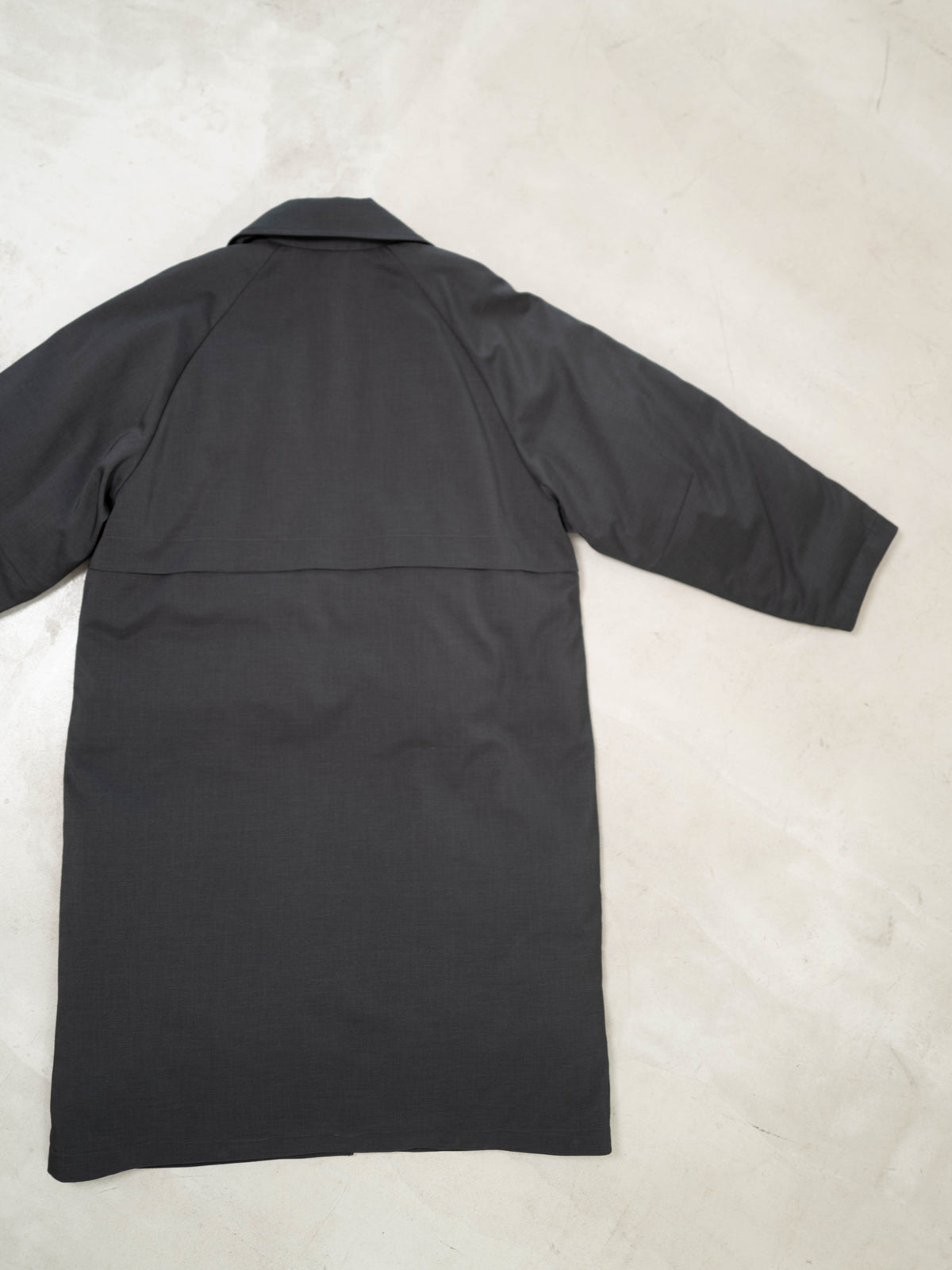 ラグランロングダウンコート／ RAGLAN LONG DOWN COAT
