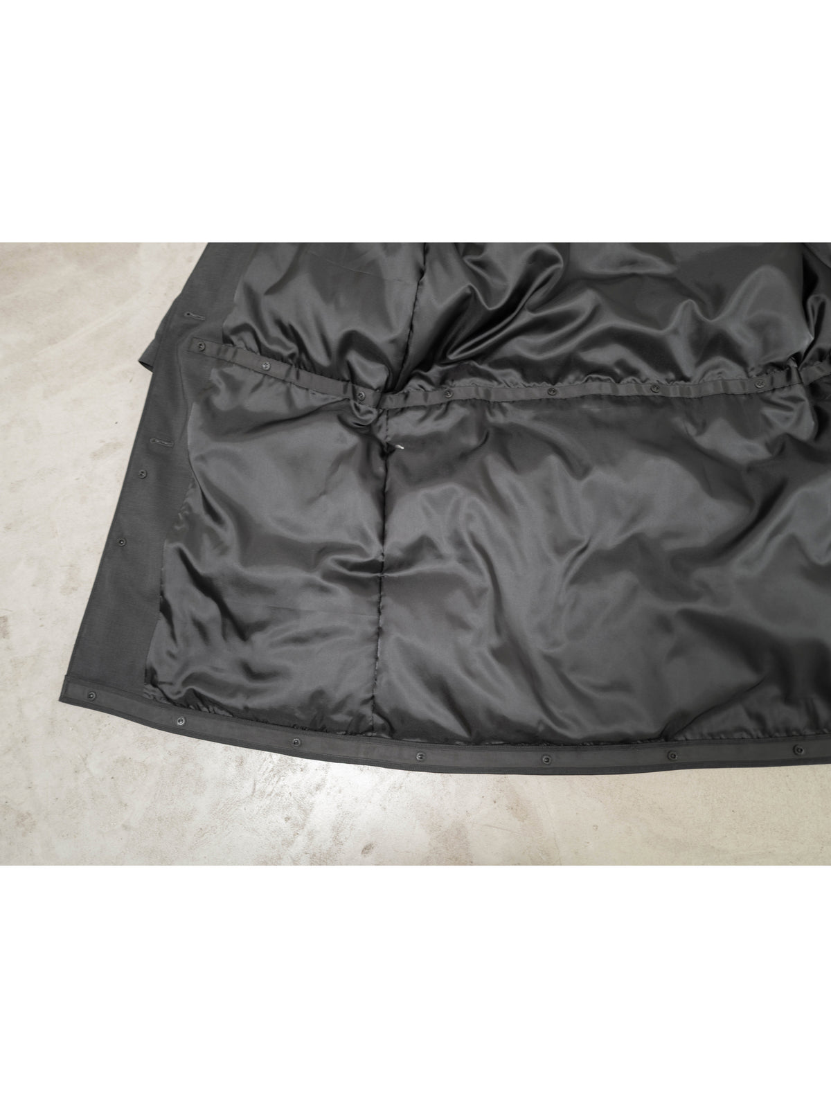 ラグランロングダウンコート／ RAGLAN LONG DOWN COAT