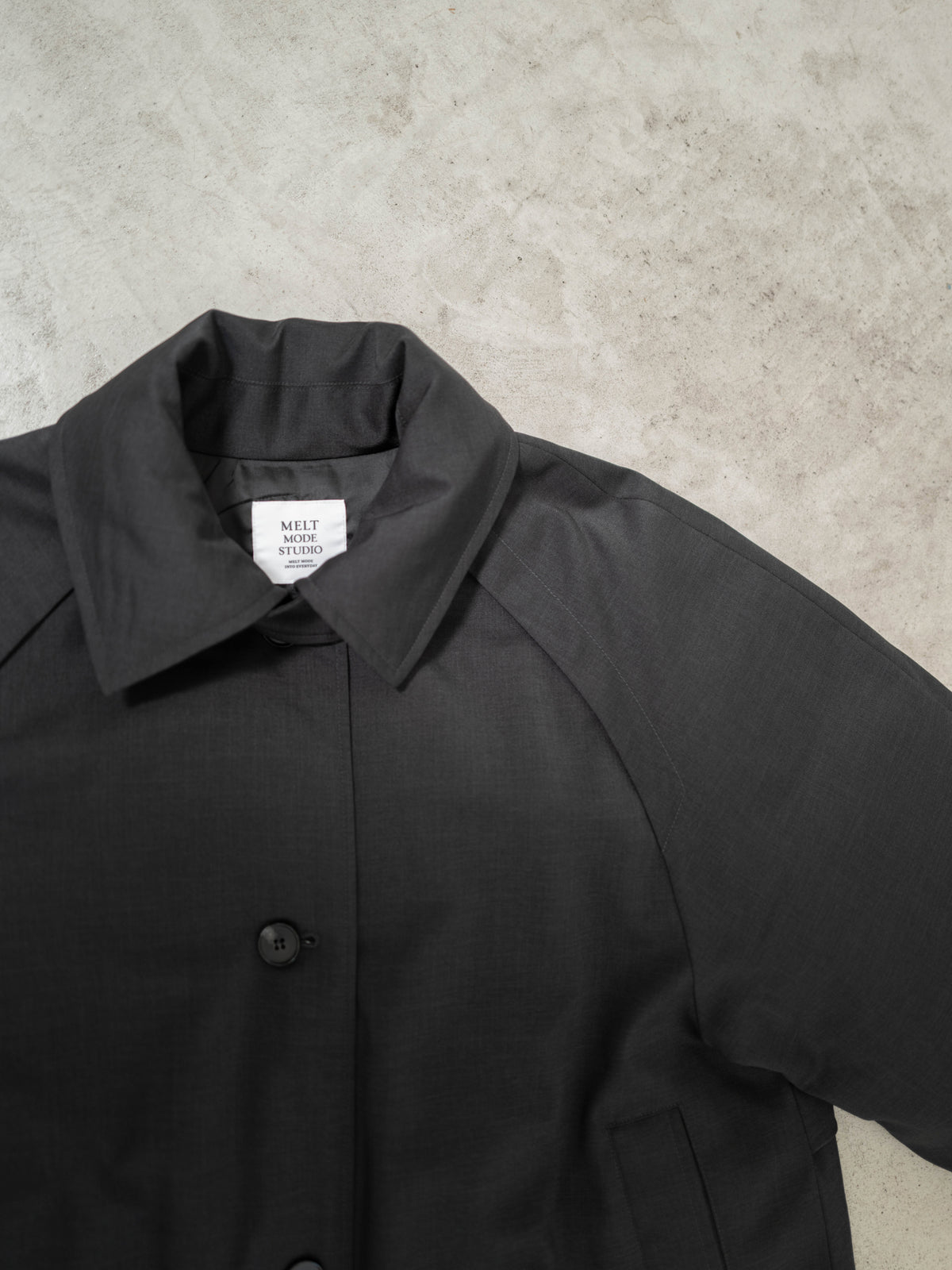 ラグランロングダウンコート／ RAGLAN LONG DOWN COAT
