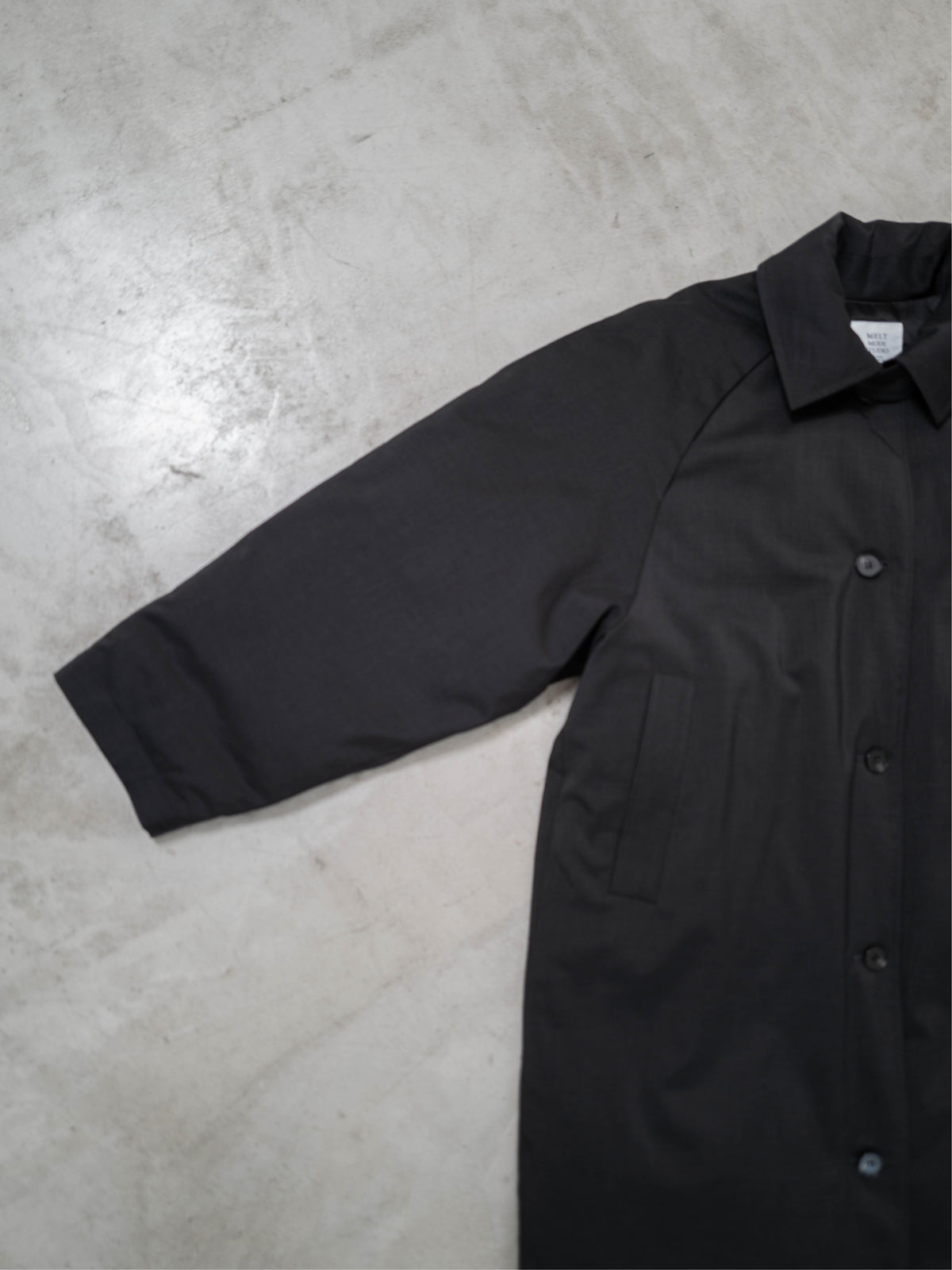 ラグランロングダウンコート／ RAGLAN LONG DOWN COAT