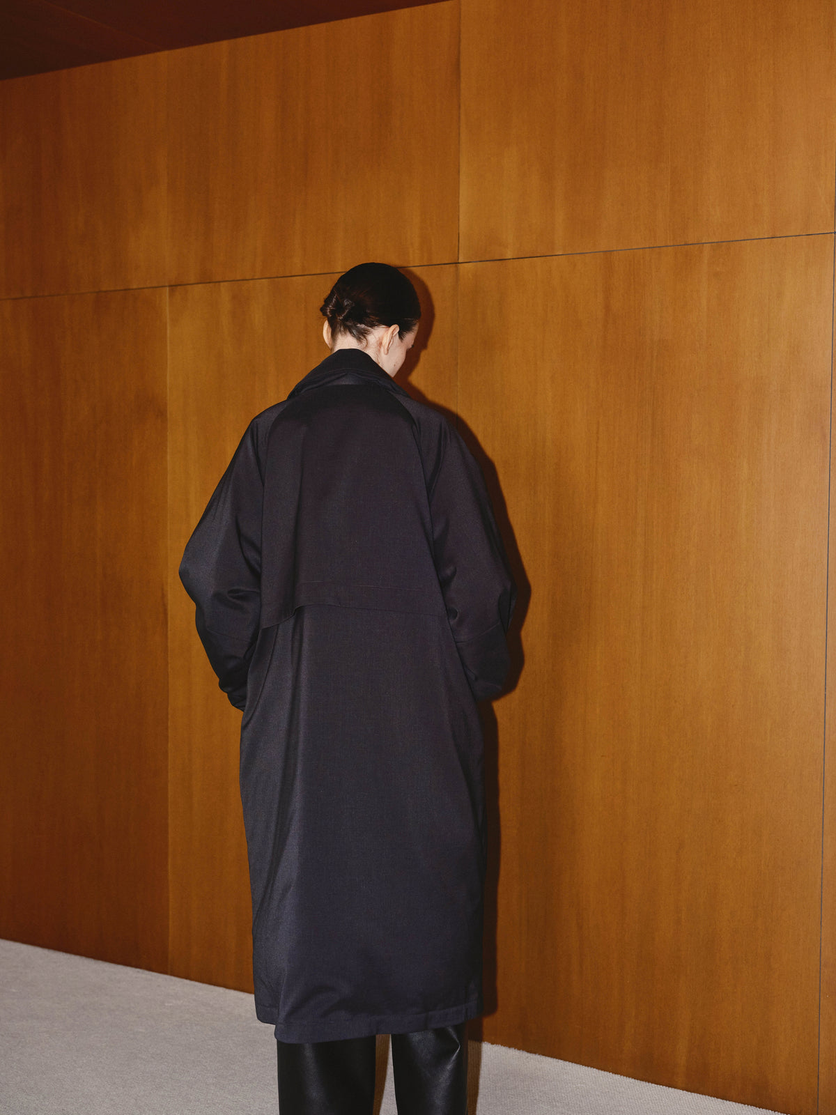 ラグランロングダウンコート／ RAGLAN LONG DOWN COAT
