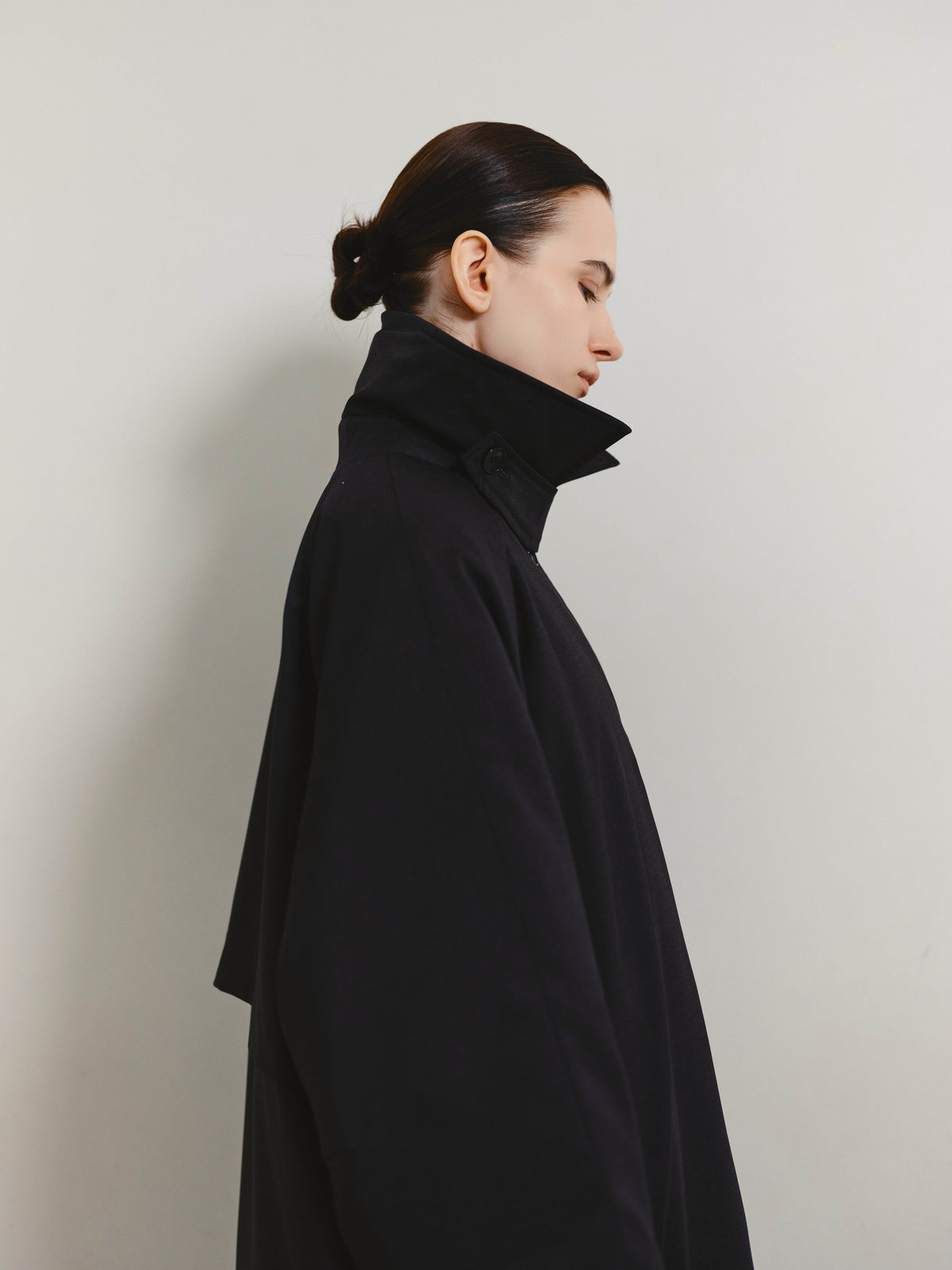 ラグランロングダウンコート／ RAGLAN LONG DOWN COAT