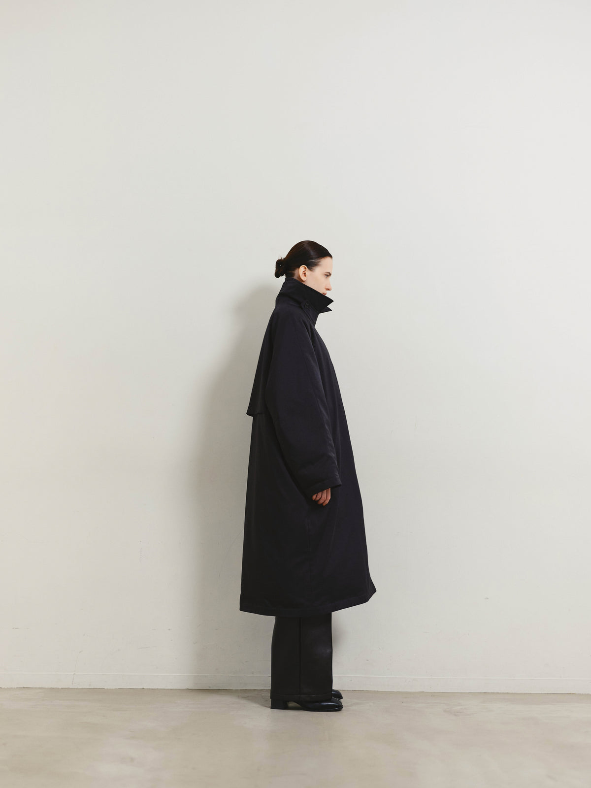 ラグランロングダウンコート／ RAGLAN LONG DOWN COAT