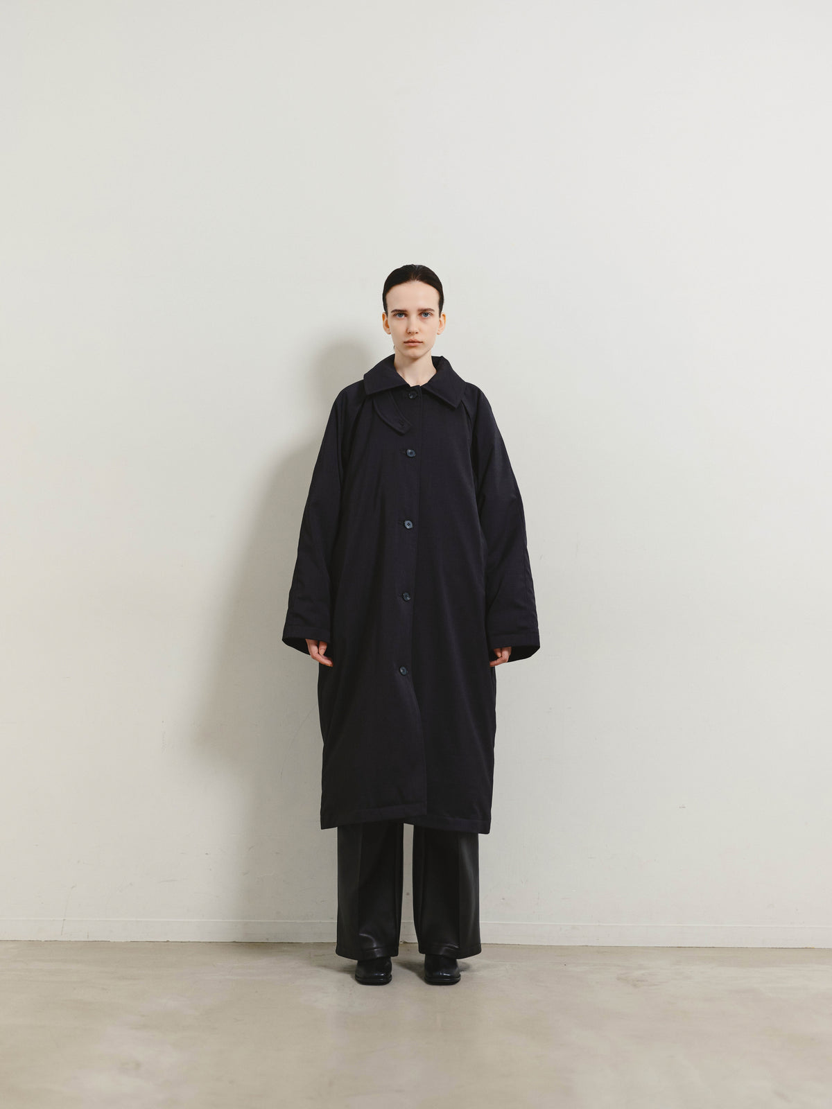 ラグランロングダウンコート／ RAGLAN LONG DOWN COAT