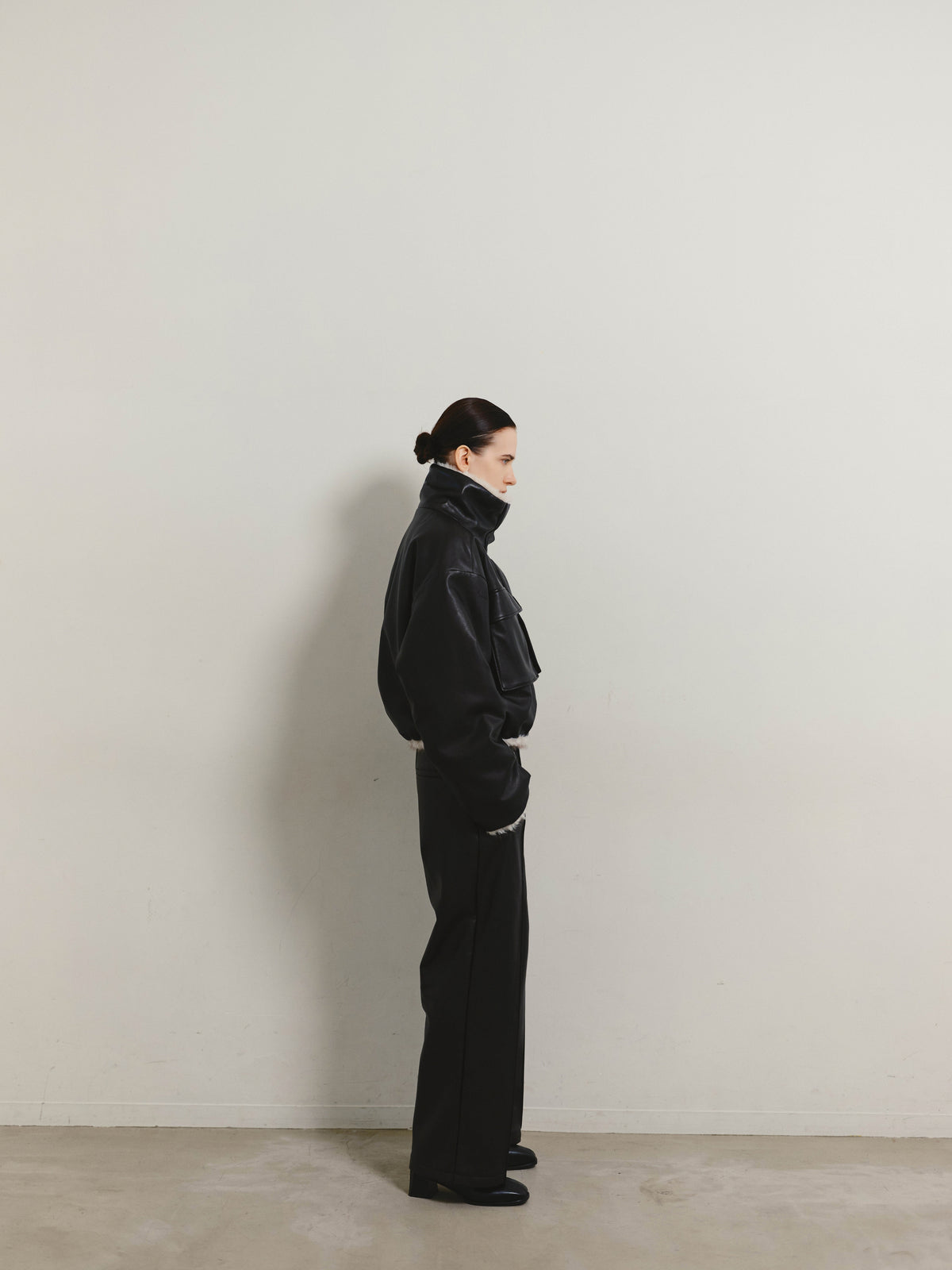 WARM BONDED LEATHER PANTS／ウォームボンディングレザーパンツ