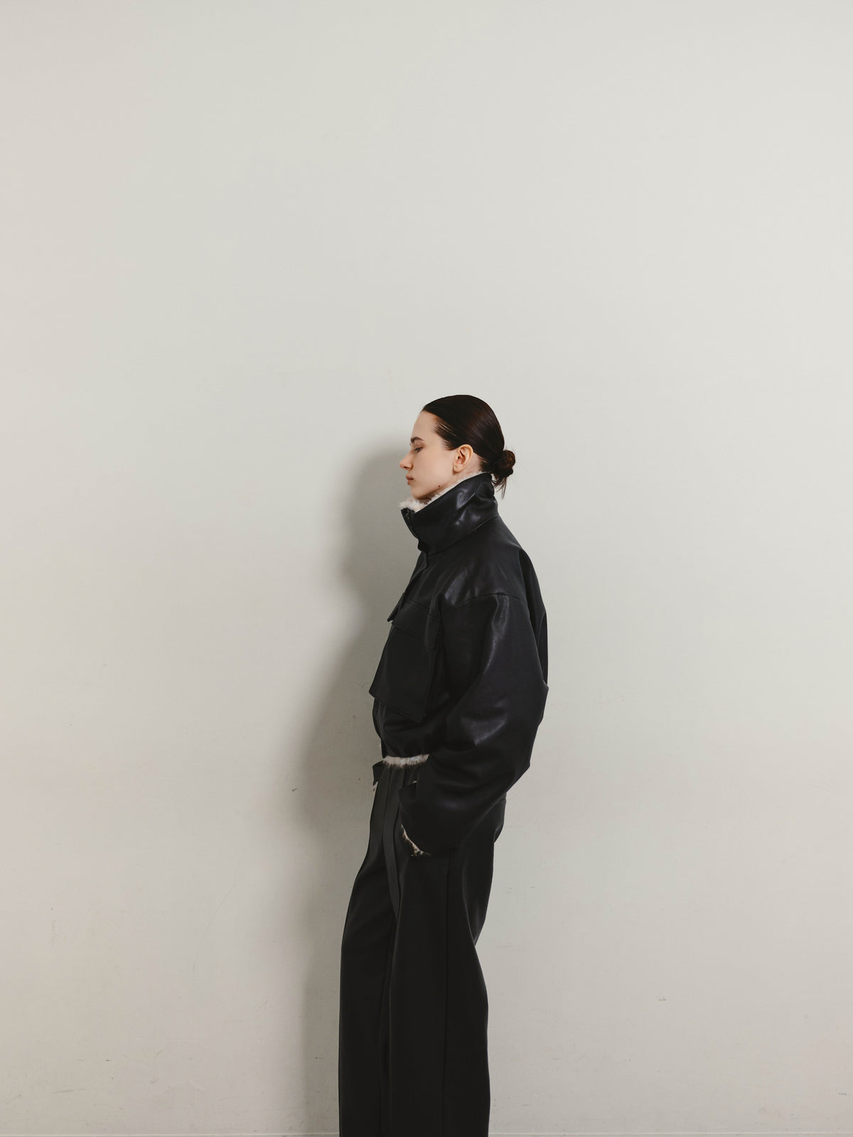 WARM BONDED LEATHER PANTS／ウォームボンディングレザーパンツ